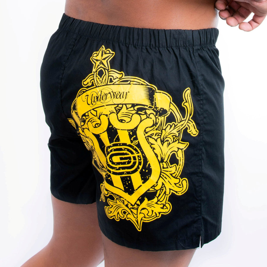 Boxer Coat Of Arms Gold - ARG Underwear