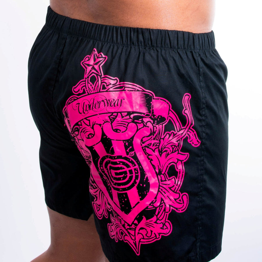 Boxer Coat Of Arms Pink - ARG Underwear