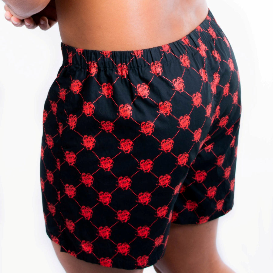Boxer Red Mesh - ARG Underwear