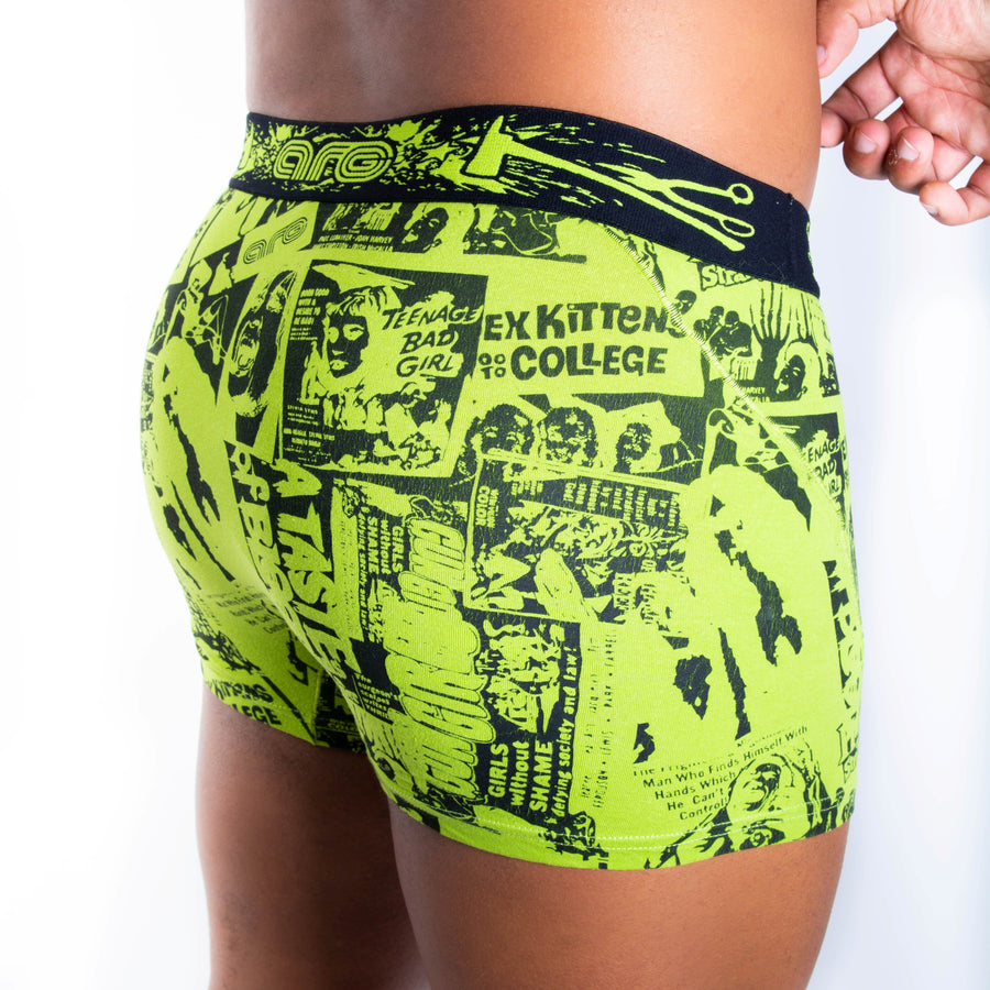 Boy Briefs Terror Green - ARG Underwear