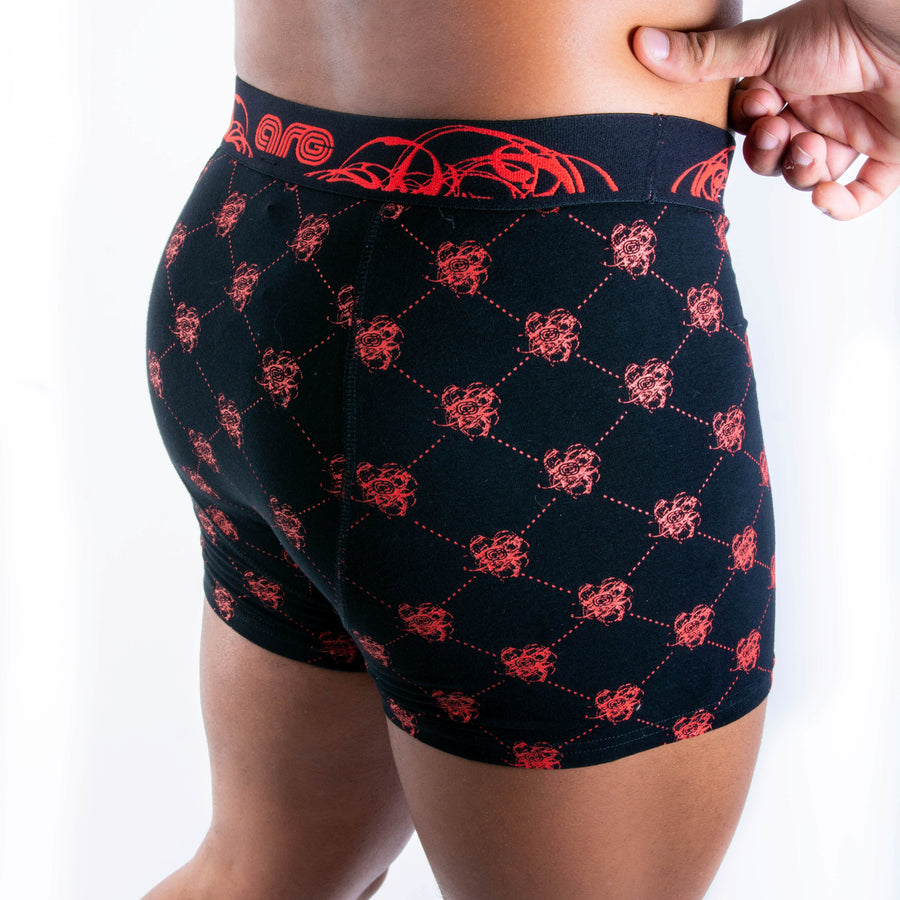 Trunks Red Mesh - ARG Underwear